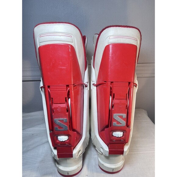 Salomon SX82 Rear Entry Ski Boots HPC Alpine Skiing Size 55 335 mm Vintage - Picture 4 of 6